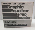 Vintage Automobile Graphic Equalizer Miracle Sound Model Ae 202B Made Japan New. Price: $84.15.