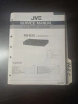 Jvc KS-E35 Service Manual Original Repair Book S.e.a Graphic Equalizer Good. Price: $49.99.