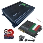 AUDIO360 AD5000.1 5000W Amplifier + AD7500BMX Bass Processor Kit New. Price: $184.99.