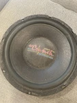 The Crunch (rare) Old School Subwoofer 10 Used. Price: $75.00.