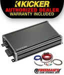 Kicker 46CXA3604T 4-CHANNEL Amplifier + 8 Gauge Wiring Kit Bundle New. Price: $249.99.