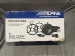 Alpine SPV-65X-WRA 2-WAY Speaker System Black New. Price: $215.00.